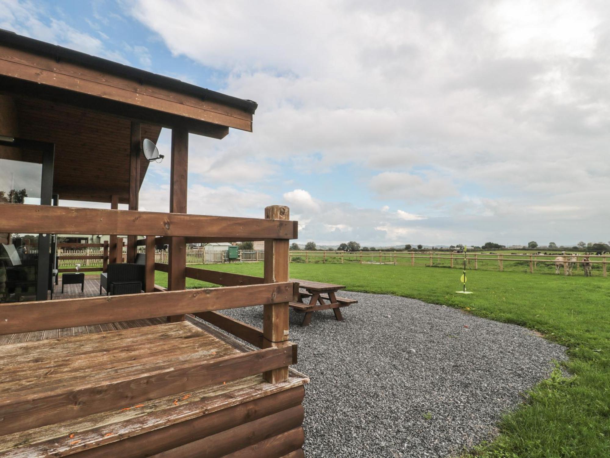 The Lodge At Crossroads Farm Bridgwater Exterior foto